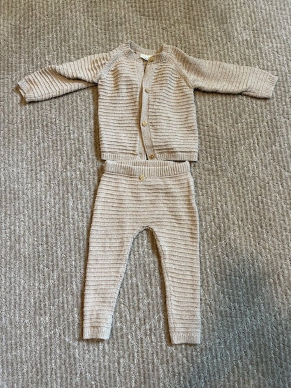 Petite Maison Baby Sweater Outfit